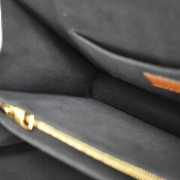 Auth LOUIS VUITTON LV Dauphine MM Shoulder Bag Monogram Reverse Brown - Picture 15 of 16